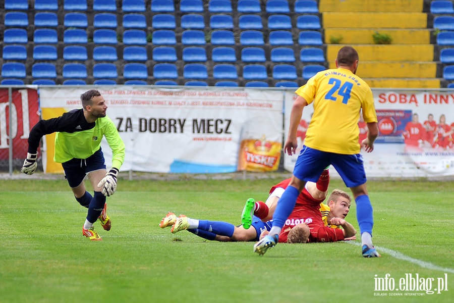 Olimpia Elblg - Lechia II Gdask 3:2 (1:1) , fot. 26