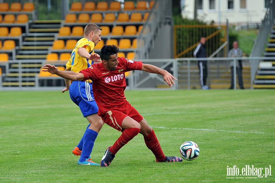 Olimpia Elblg - Lechia II Gdask 3:2 (1:1) , fot. 33