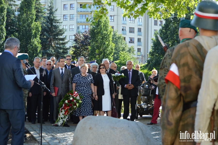 Elblskie uroczystoci w 71. rocznic Powstania Warszawskiego, fot. 12