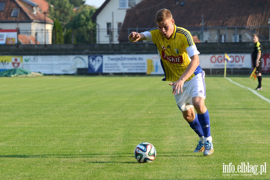 Pierwszy krok do II ligi zrobiony. Olimpia Elblg pewnie pokonaa Start Dziadowo, fot. 18