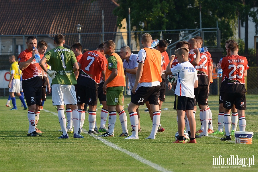 Pierwszy krok do II ligi zrobiony. Olimpia Elblg pewnie pokonaa Start Dziadowo, fot. 37