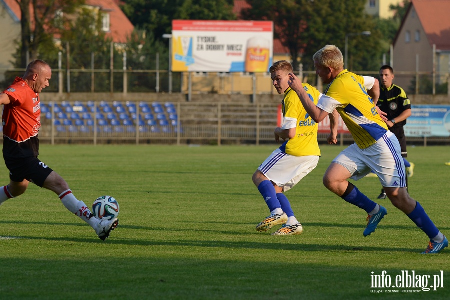 Pierwszy krok do II ligi zrobiony. Olimpia Elblg pewnie pokonaa Start Dziadowo, fot. 42