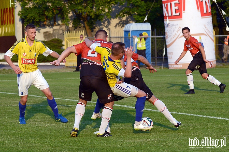 Pierwszy krok do II ligi zrobiony. Olimpia Elblg pewnie pokonaa Start Dziadowo, fot. 54