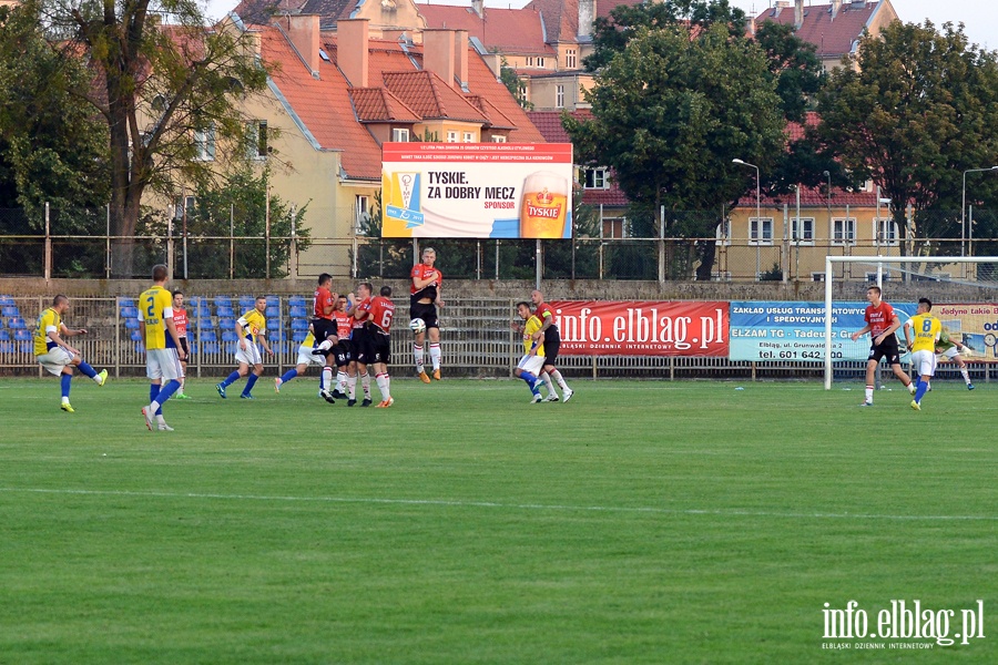 Pierwszy krok do II ligi zrobiony. Olimpia Elblg pewnie pokonaa Start Dziadowo, fot. 78