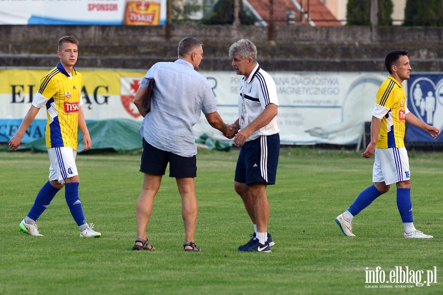 Pierwszy krok do II ligi zrobiony. Olimpia Elblg pewnie pokonaa Start Dziadowo, fot. 81