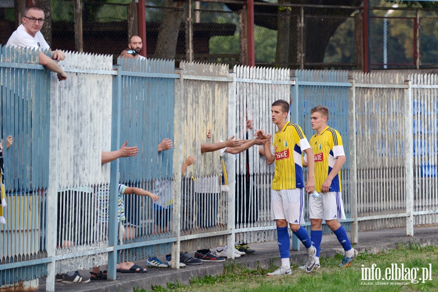 Pierwszy krok do II ligi zrobiony. Olimpia Elblg pewnie pokonaa Start Dziadowo, fot. 87