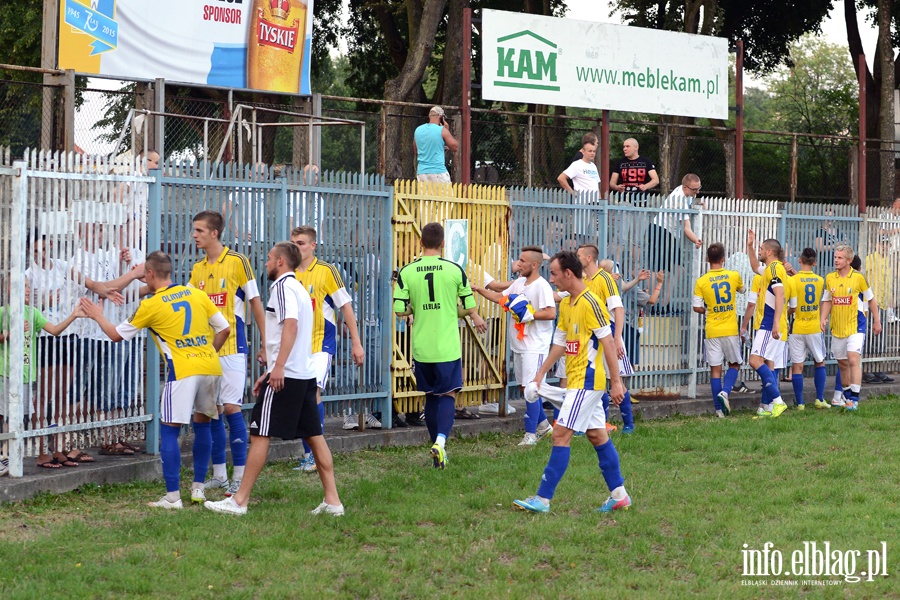 Pierwszy krok do II ligi zrobiony. Olimpia Elblg pewnie pokonaa Start Dziadowo, fot. 91