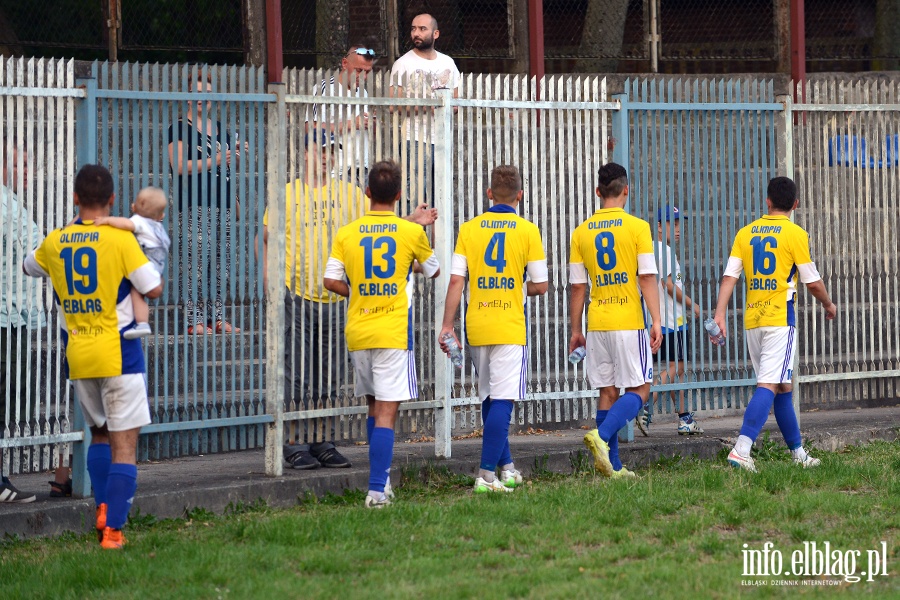 Pierwszy krok do II ligi zrobiony. Olimpia Elblg pewnie pokonaa Start Dziadowo, fot. 93