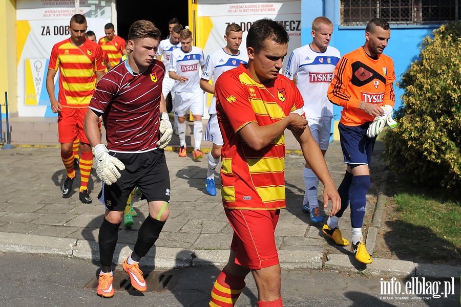 Olimpia Elblg - Jagiellonia II Biaegostok 5:1 (5:0), fot. 2