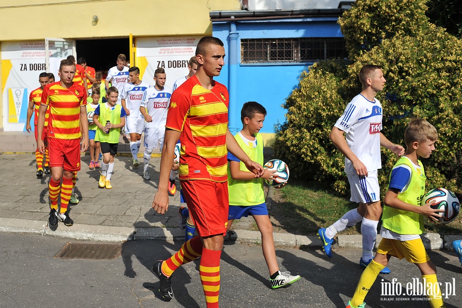 Olimpia Elblg - Jagiellonia II Biaegostok 5:1 (5:0), fot. 4