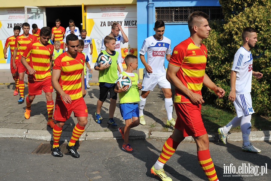 Olimpia Elblg - Jagiellonia II Biaegostok 5:1 (5:0), fot. 6