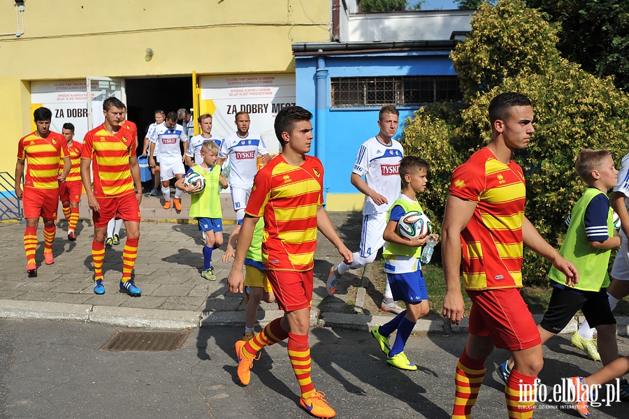 Olimpia Elblg - Jagiellonia II Biaegostok 5:1 (5:0), fot. 7