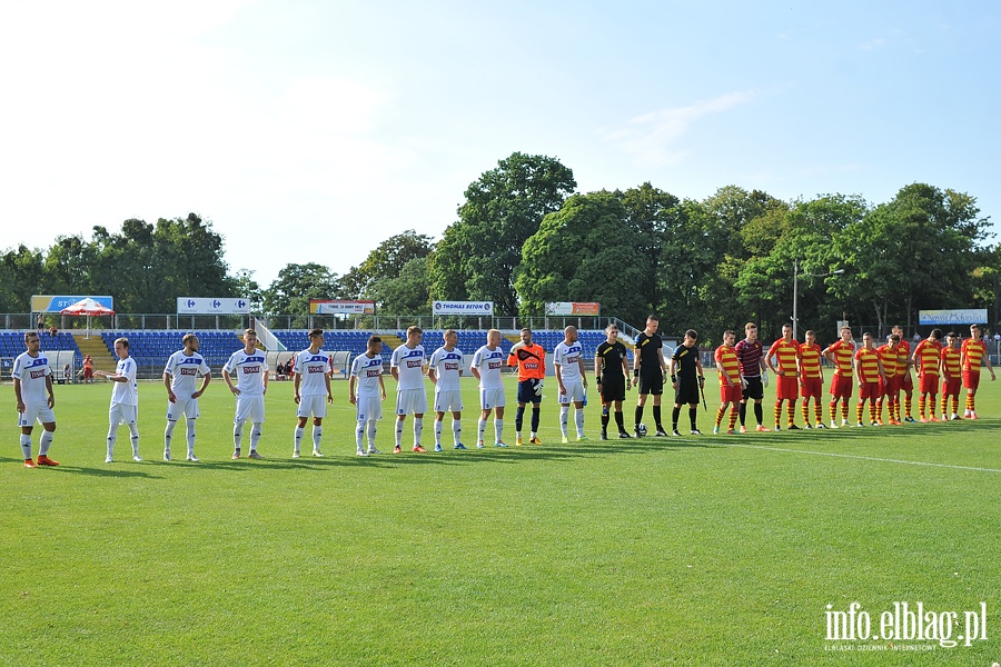 Olimpia Elblg - Jagiellonia II Biaegostok 5:1 (5:0), fot. 10