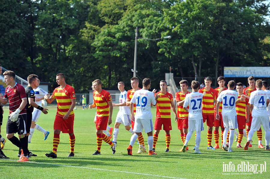 Olimpia Elblg - Jagiellonia II Biaegostok 5:1 (5:0), fot. 11