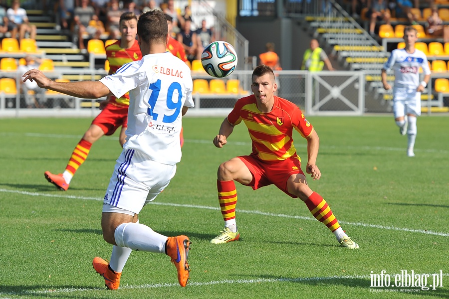 Olimpia Elblg - Jagiellonia II Biaegostok 5:1 (5:0), fot. 17