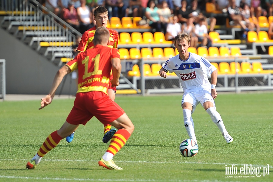 Olimpia Elblg - Jagiellonia II Biaegostok 5:1 (5:0), fot. 19