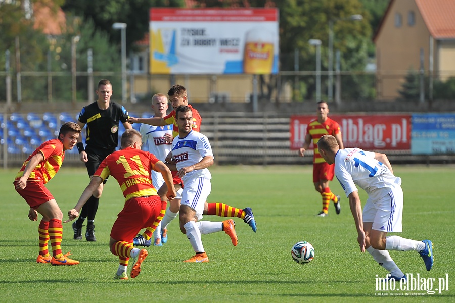 Olimpia Elblg - Jagiellonia II Biaegostok 5:1 (5:0), fot. 21