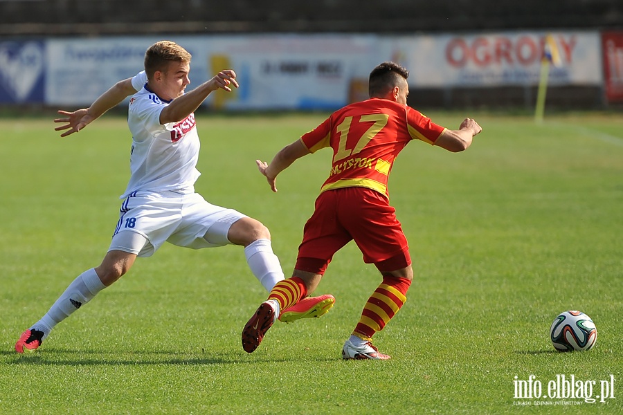 Olimpia Elblg - Jagiellonia II Biaegostok 5:1 (5:0), fot. 24