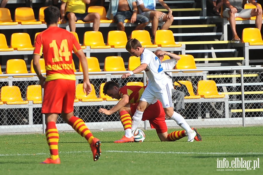 Olimpia Elblg - Jagiellonia II Biaegostok 5:1 (5:0), fot. 25