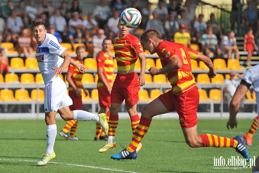 Olimpia Elblg - Jagiellonia II Biaegostok 5:1 (5:0), fot. 26