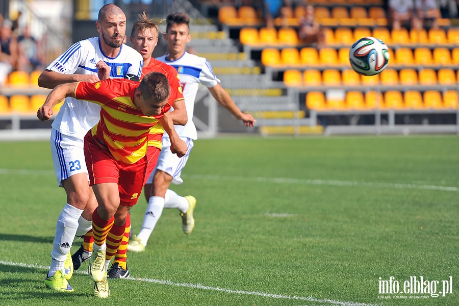 Olimpia Elblg - Jagiellonia II Biaegostok 5:1 (5:0), fot. 30