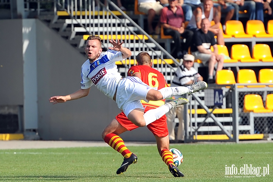 Olimpia Elblg - Jagiellonia II Biaegostok 5:1 (5:0), fot. 67