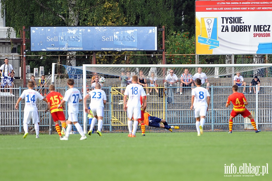 Olimpia Elblg - Jagiellonia II Biaegostok 5:1 (5:0), fot. 84