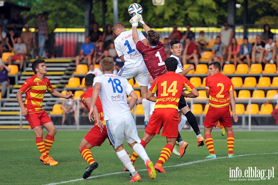 Olimpia Elblg - Jagiellonia II Biaegostok 5:1 (5:0), fot. 86