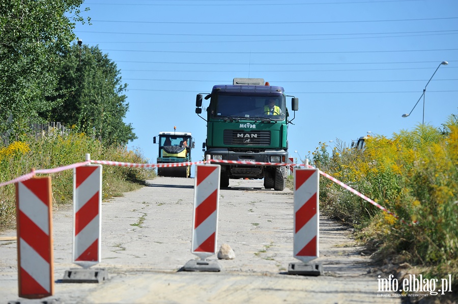 Budowa cznika midzy ul. Dbka a Al. Jana Pawa II, fot. 12