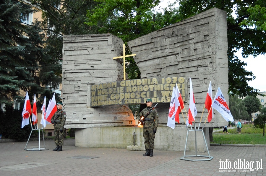 Elblskie obchody XXXV rocznicy podpisania Porozumie Sierpniowych, fot. 24