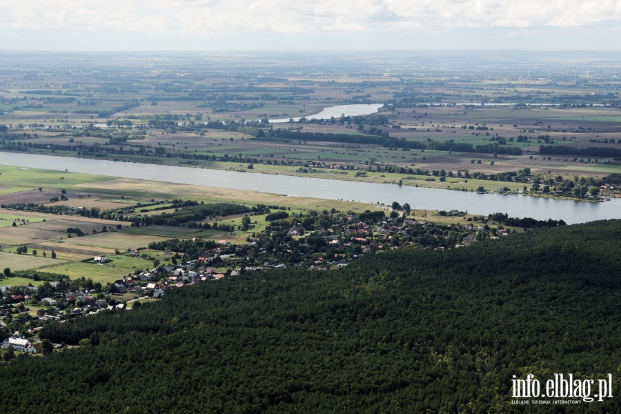 Mierzeja Wilana z lotu ptaka wrzesie 2015, fot. 282