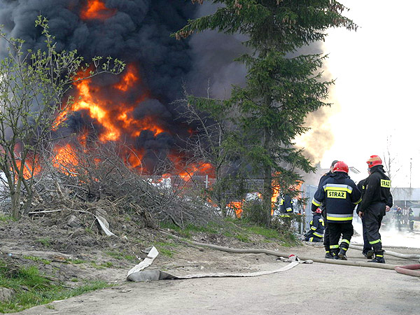 Poar tworzyw sztucznych w Gronowie Grnym, fot. 16