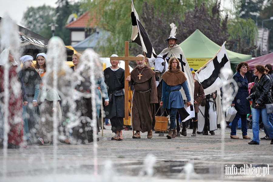 Inscenizacja historyczna - Nadanie praw miejskich Elblgowi, fot. 17