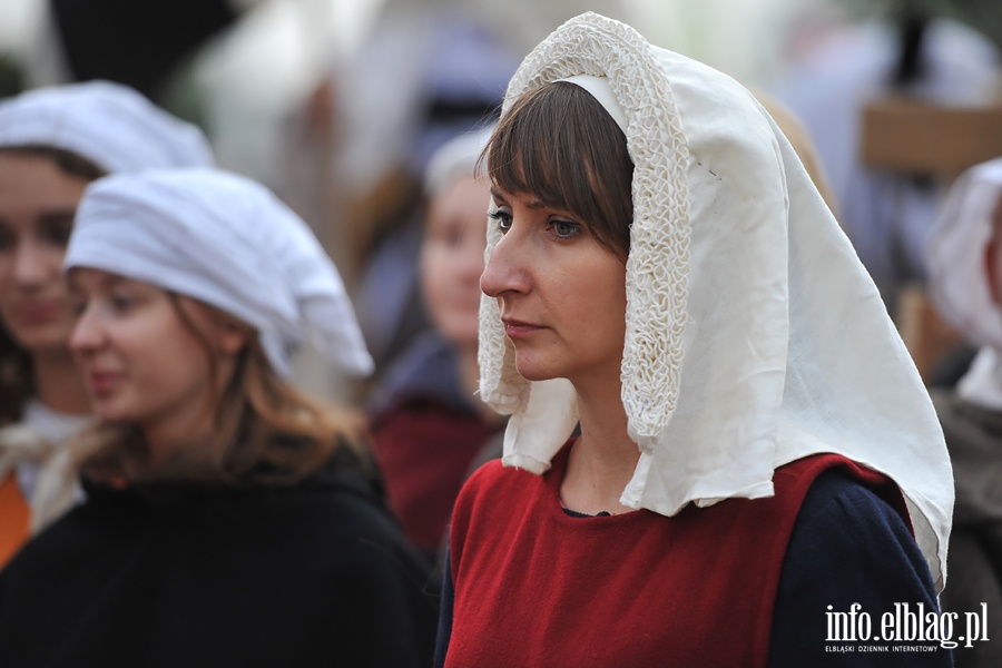 Inscenizacja historyczna - Nadanie praw miejskich Elblgowi, fot. 24