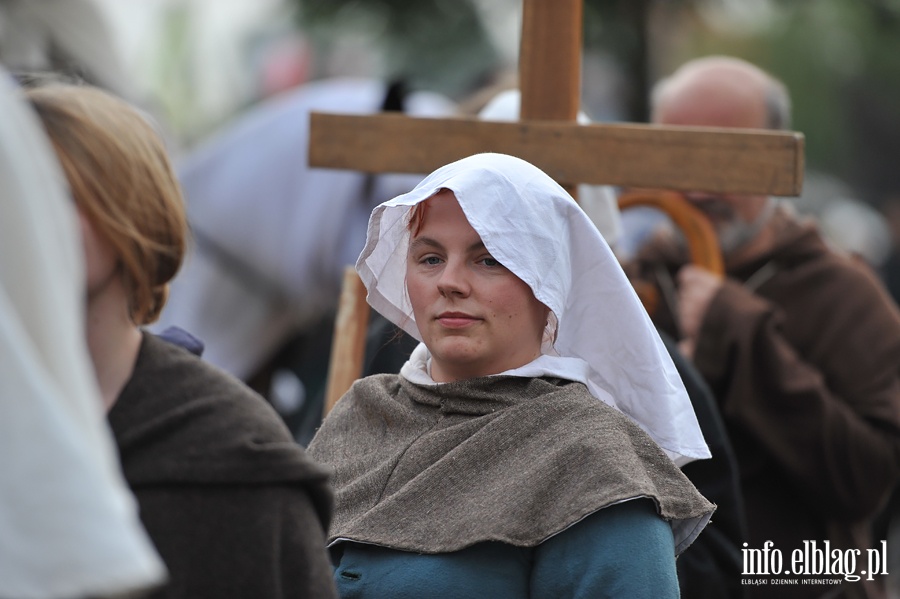 Inscenizacja historyczna - Nadanie praw miejskich Elblgowi, fot. 25