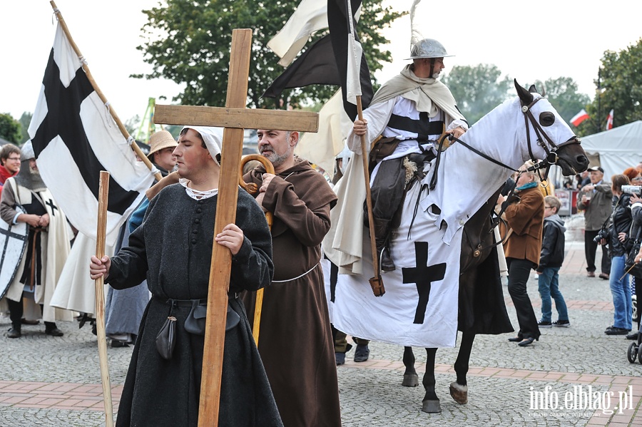 Inscenizacja historyczna - Nadanie praw miejskich Elblgowi, fot. 28