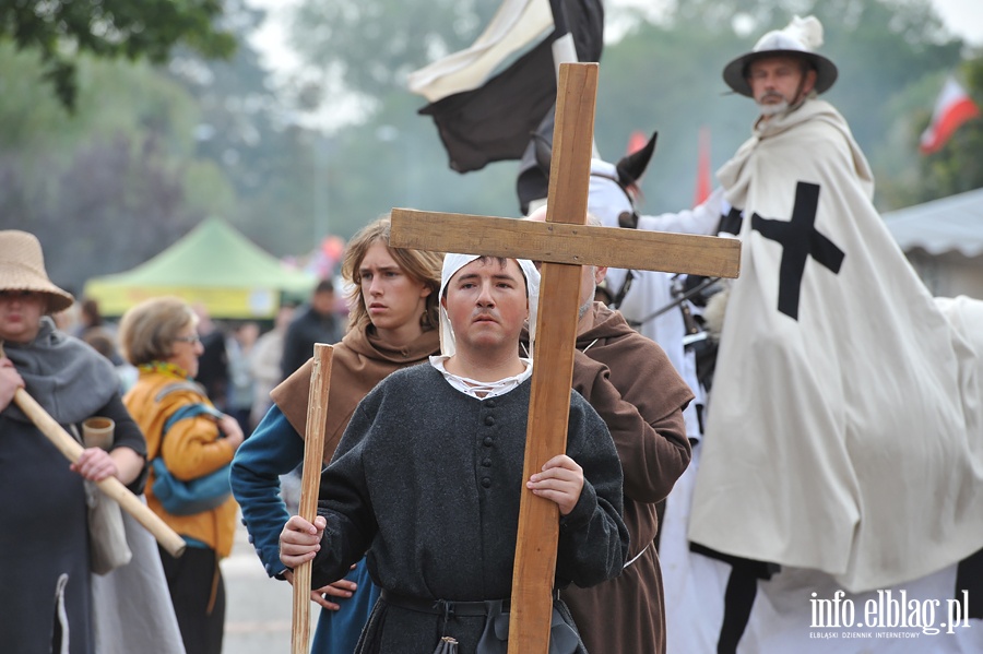 Inscenizacja historyczna - Nadanie praw miejskich Elblgowi, fot. 29