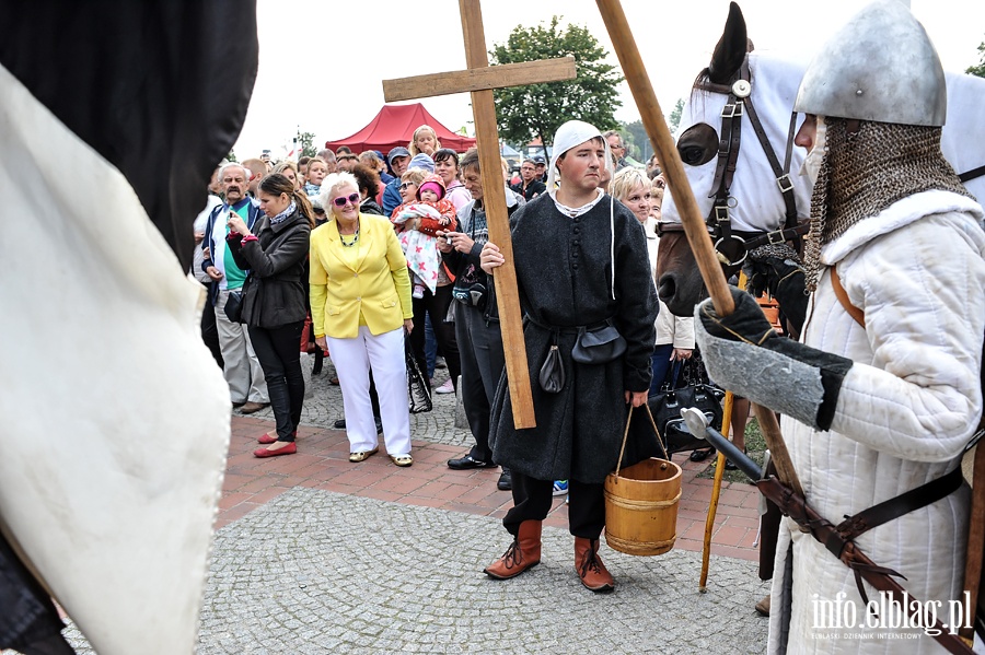 Inscenizacja historyczna - Nadanie praw miejskich Elblgowi, fot. 47