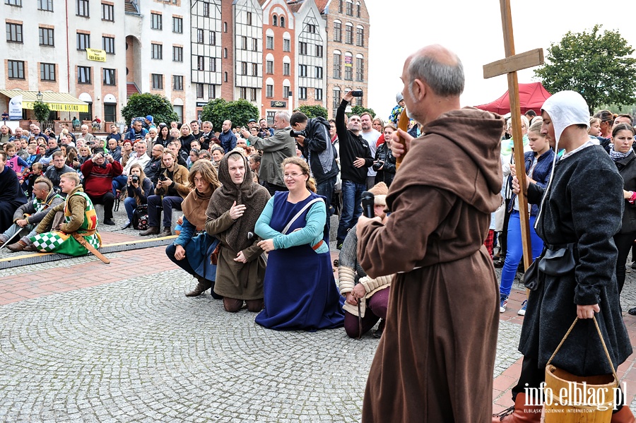 Inscenizacja historyczna - Nadanie praw miejskich Elblgowi, fot. 48