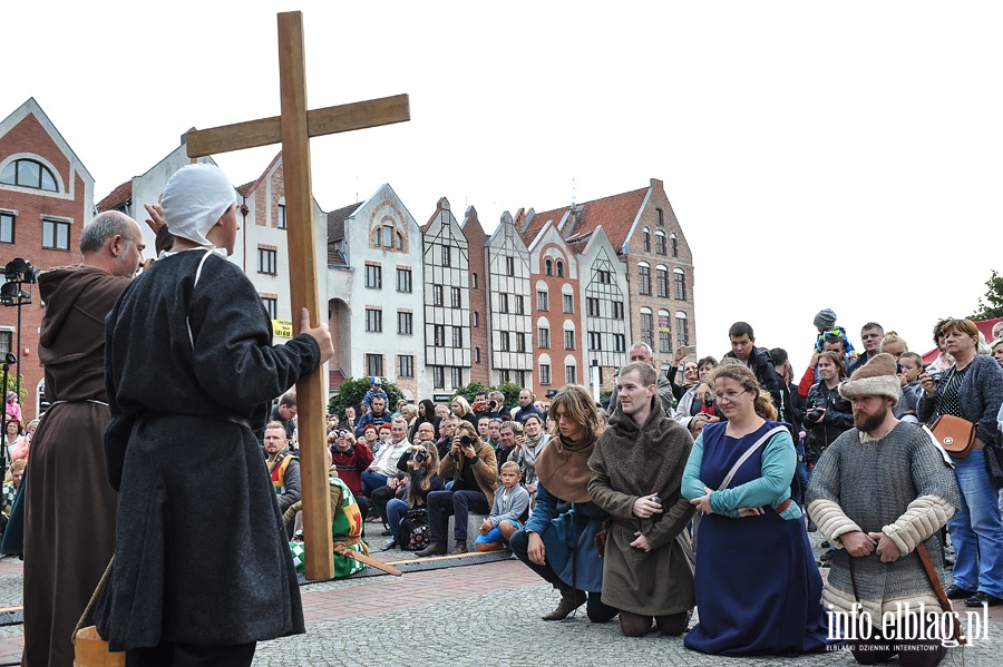 Inscenizacja historyczna - Nadanie praw miejskich Elblgowi, fot. 49