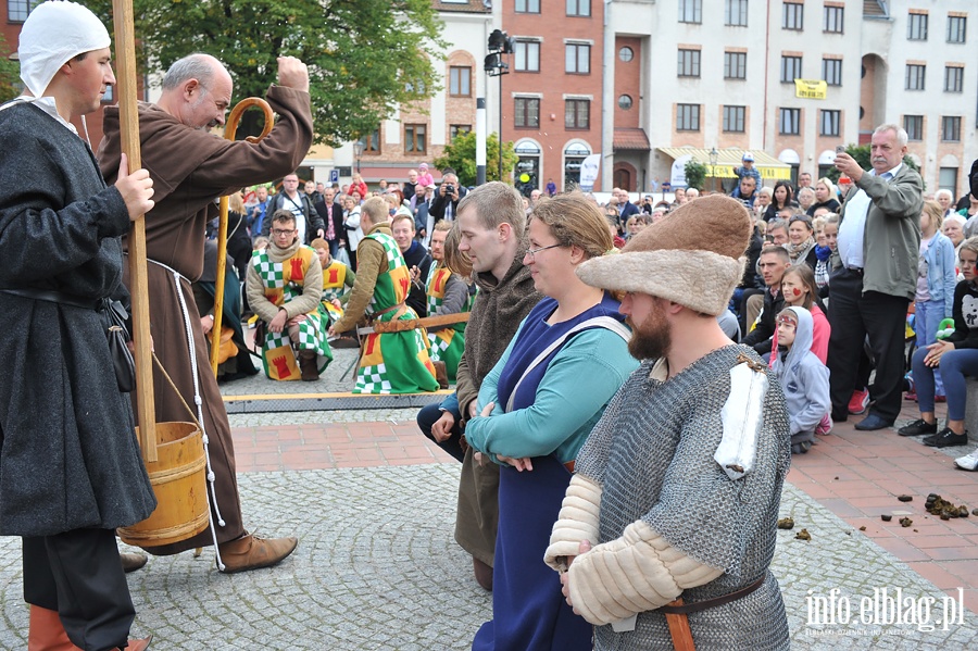 Inscenizacja historyczna - Nadanie praw miejskich Elblgowi, fot. 50