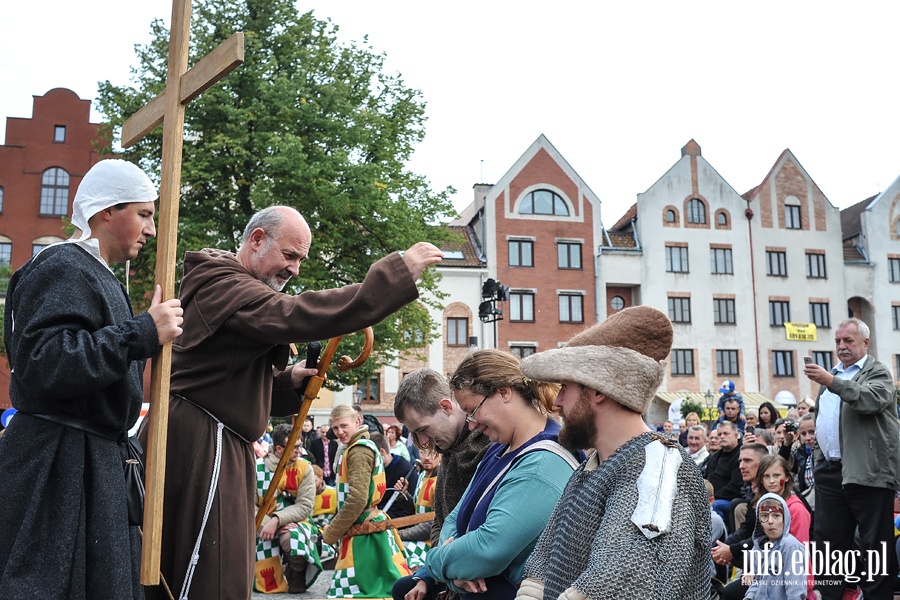 Inscenizacja historyczna - Nadanie praw miejskich Elblgowi, fot. 51