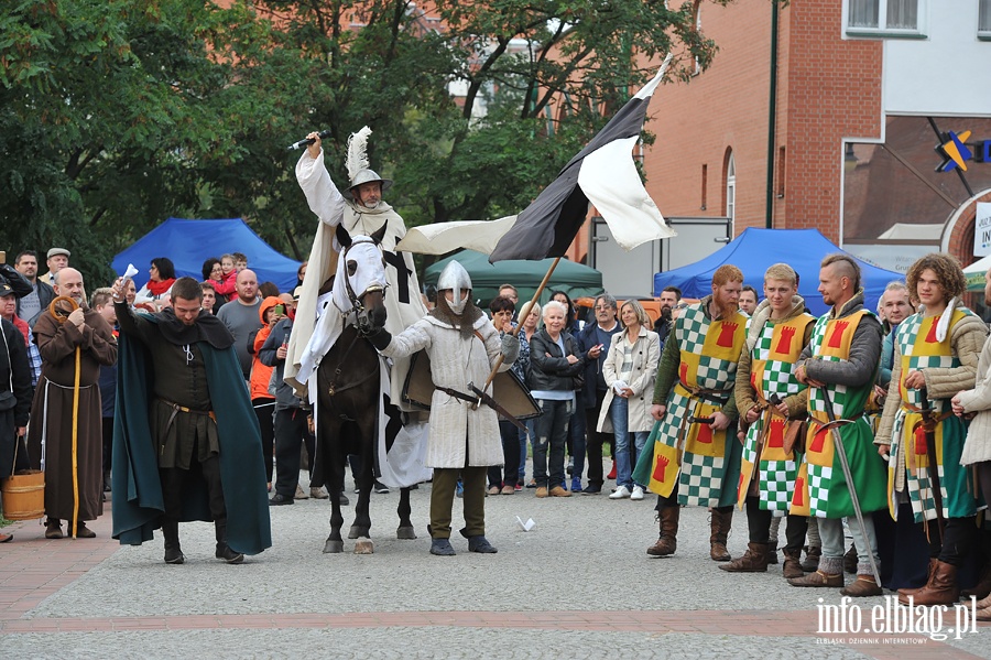 Inscenizacja historyczna - Nadanie praw miejskich Elblgowi, fot. 63