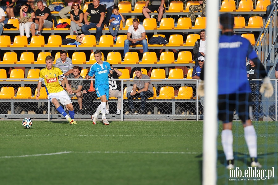 Olimpia Elblg - Drwca Nowe Miasto Lubawskie 0:0, fot. 1