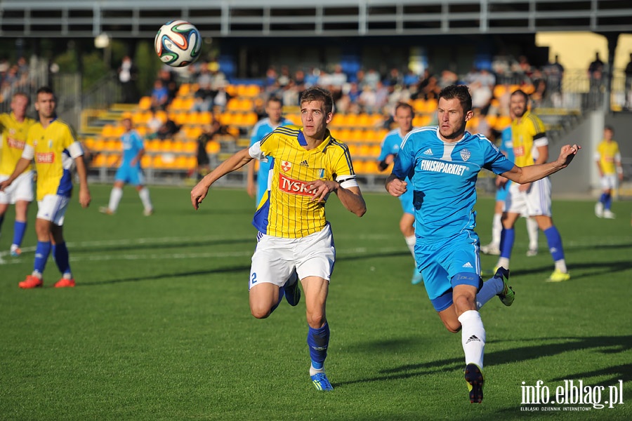 Olimpia Elblg - Drwca Nowe Miasto Lubawskie 0:0, fot. 2