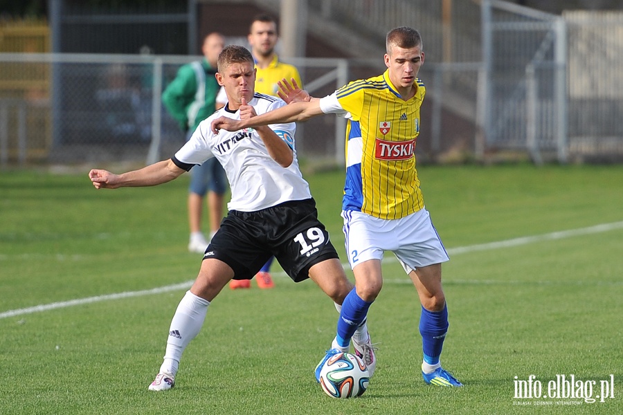 Olimpia Elblg - Znicz Biaa Piska 0:0, fot. 2