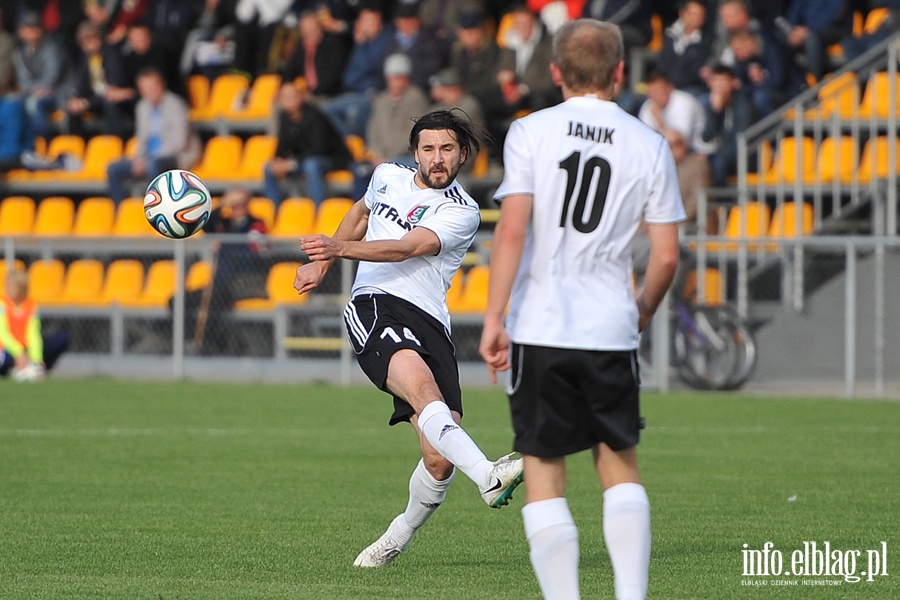 Olimpia Elblg - Znicz Biaa Piska 0:0, fot. 6