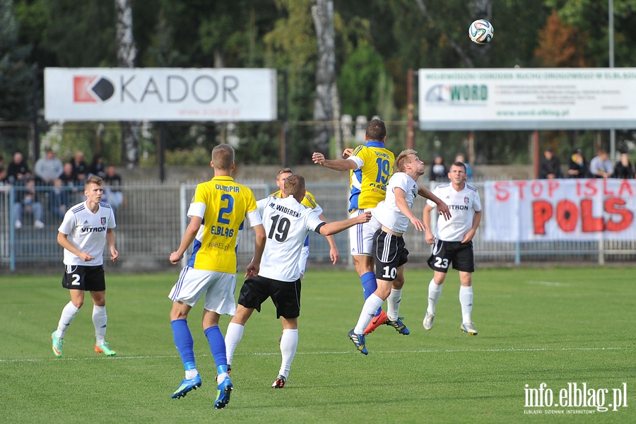 Olimpia Elblg - Znicz Biaa Piska 0:0, fot. 12