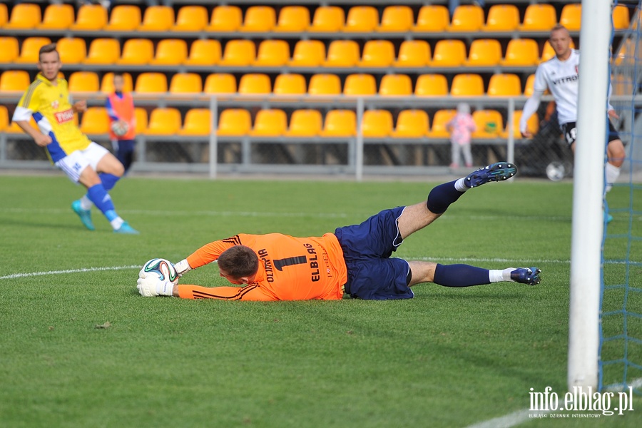 Olimpia Elblg - Znicz Biaa Piska 0:0, fot. 14