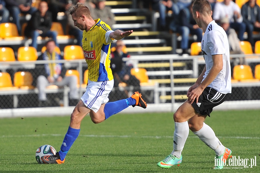 Olimpia Elblg - Znicz Biaa Piska 0:0, fot. 21